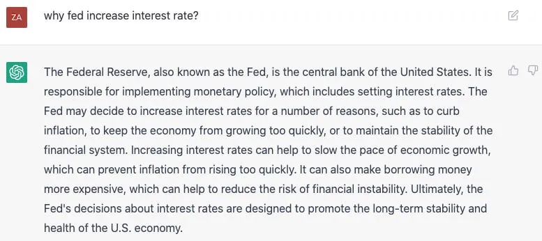 聯(lián)儲局為什么要升息